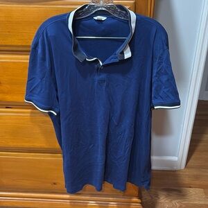 Calvin Klein Blue polo 100% cotton